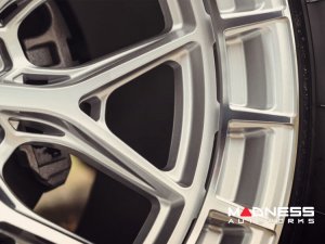 Ford Bronco Custom Wheels - HFX-1 by Vossen - Polished Silver